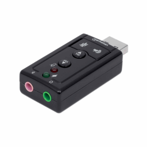 TARJETA DE SONIDO USB 2.0 - VIRTUAL 7.1 3D