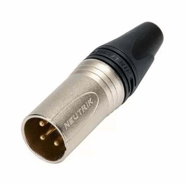 CONECTOR XLR MACHO - NEUTRIK - PLATEADO