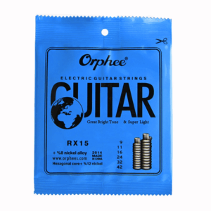 CUERDAS GUITARRA ELECTRICA ORPHEE RX15 CAL. 09