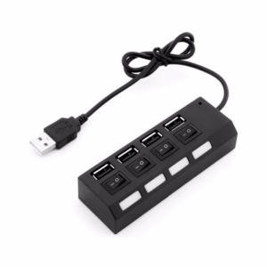 HUB USB MULTIPUERTOS - INTERRUPTOR X4