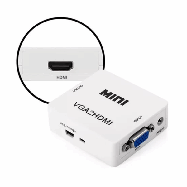 CONVERTIDOR VGA A HDMI - FULL HD - Imagen 2