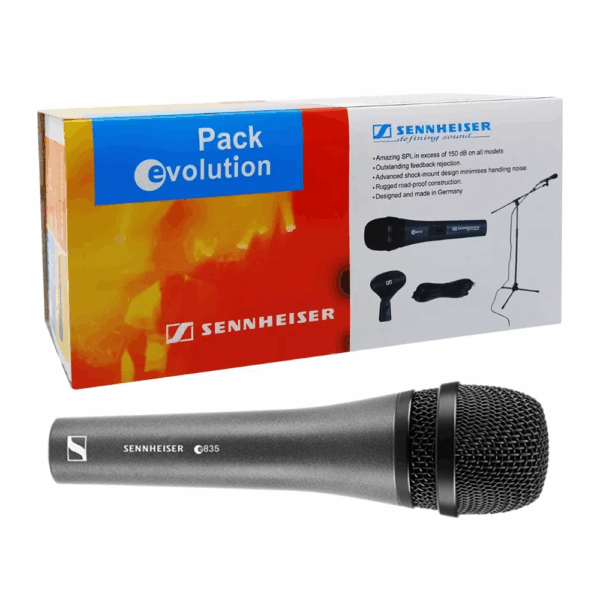 MICROFONO PROFESIONAL SENNHEISER E835S - CABLE 5 METROS - Imagen 2