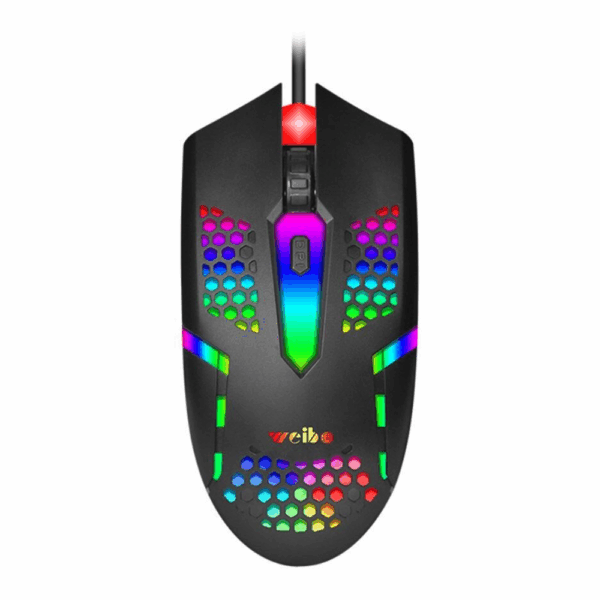 MOUSE USB GAMER WEIBO M37 - Imagen 3