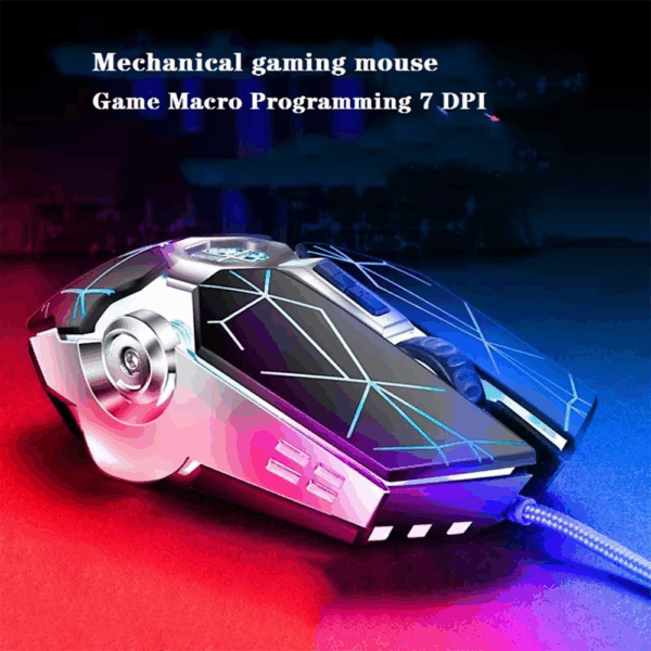 MOUSE USB GAMER Q7 - 7 BOTONES - Imagen 3