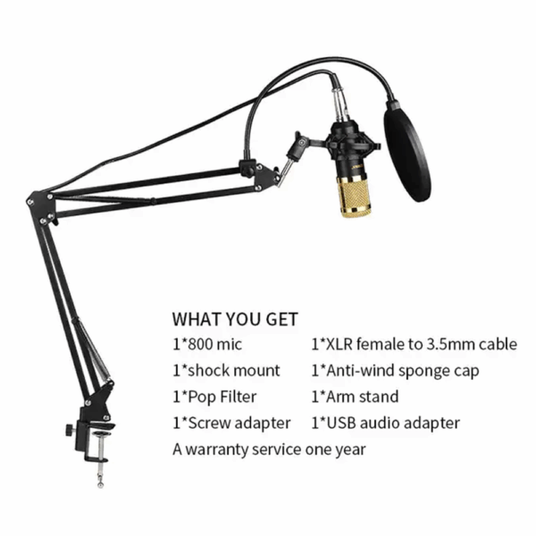 MICROFONO CONDENSADOR BM800 - Imagen 4