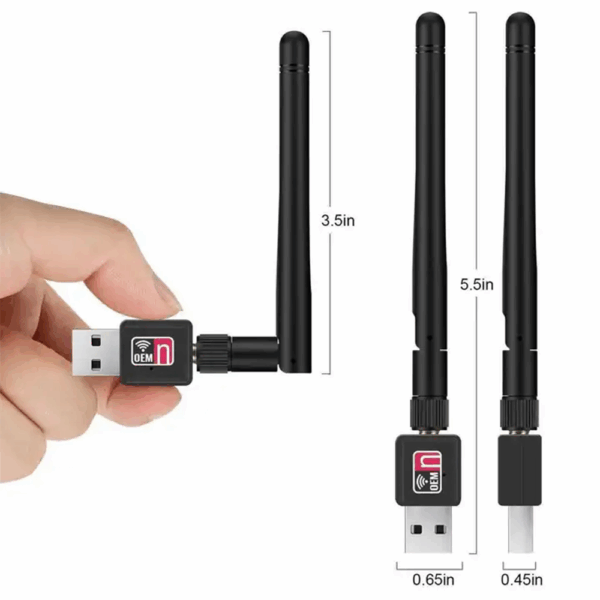 ADAPTADOR WIFI + ANTENA - 300MBPS - Imagen 4