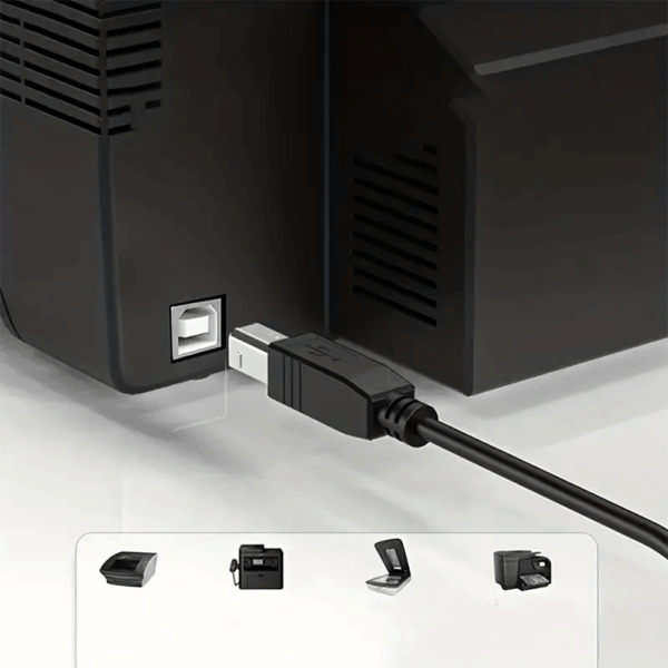 CABLE USB PARA IMPRESORA - 1.5 METROS - Imagen 3