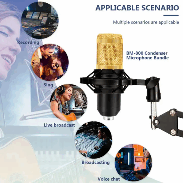 MICROFONO CONDENSADOR BM800 - Imagen 5